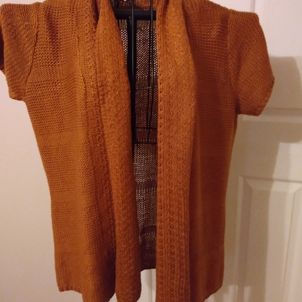 Dress Barn short sleeve sweater. NWOT.